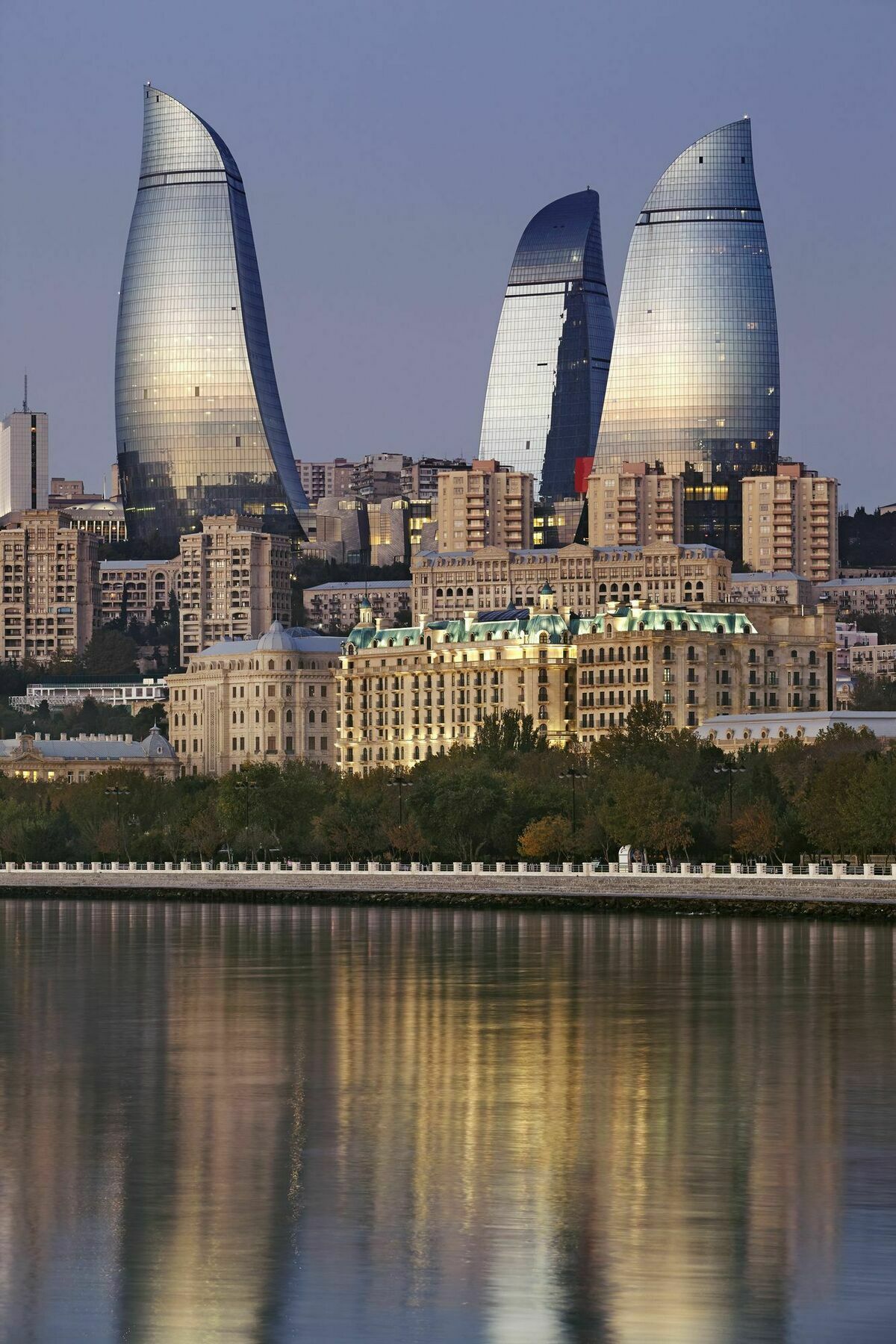Apartments By Fairmont Baku Flame Towers Exterior foto