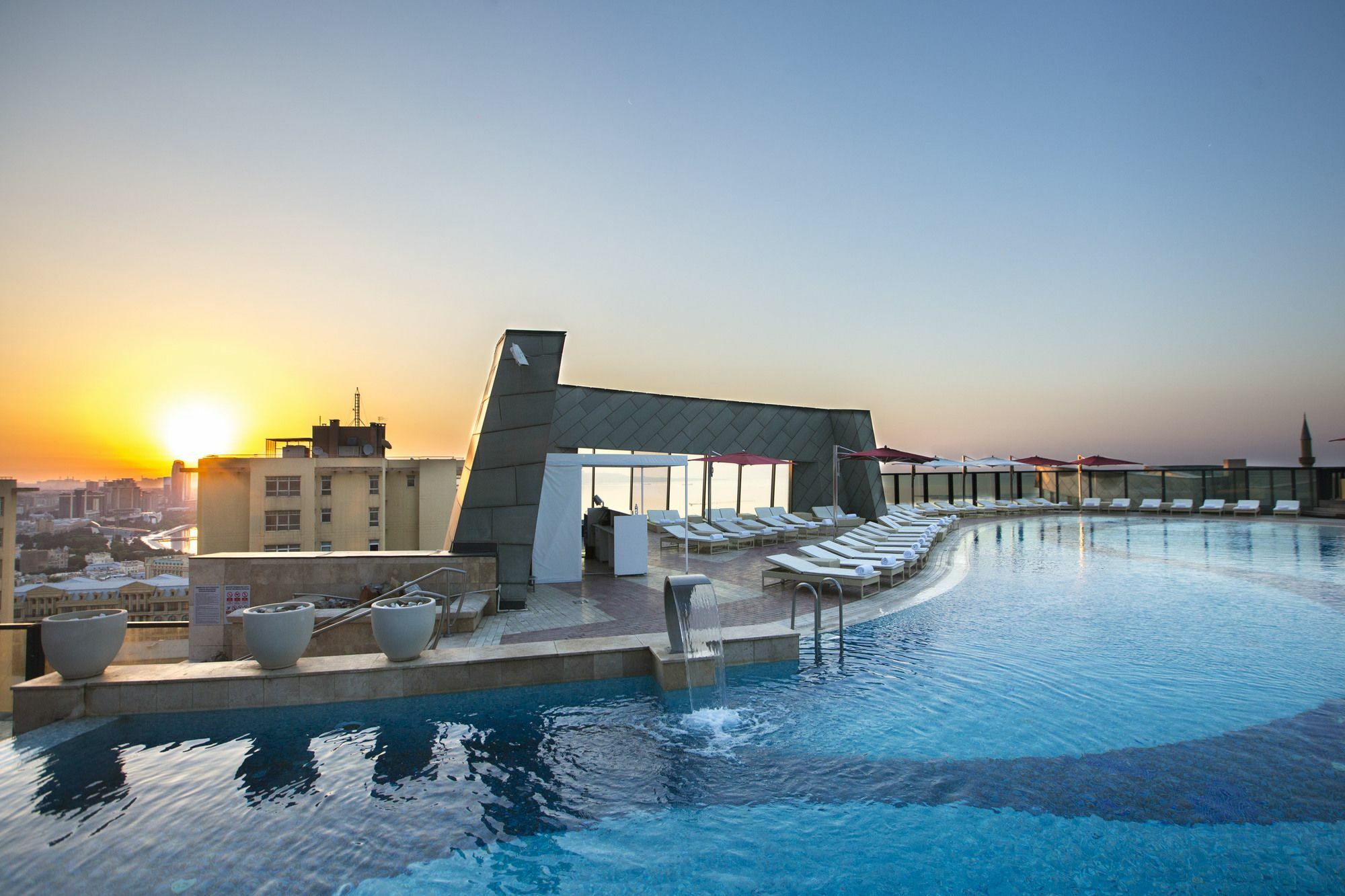 Apartments By Fairmont Baku Flame Towers Exterior foto